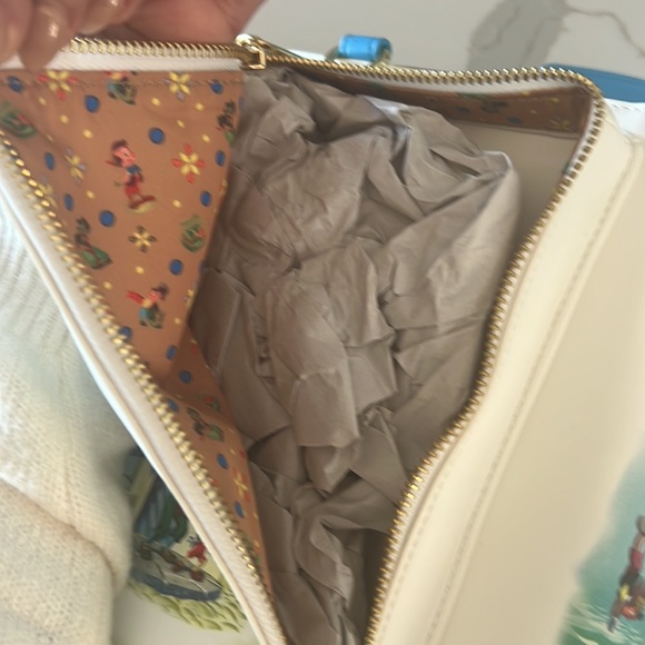 Loungefly Pinocchio Storybook Crossbody/Backpack - Picture 8 of 11